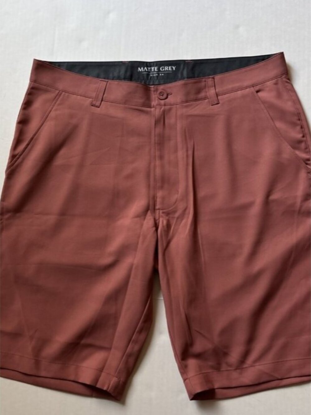 Matte Grey Shorts Corral Size 34 Preppy Golf Shorts